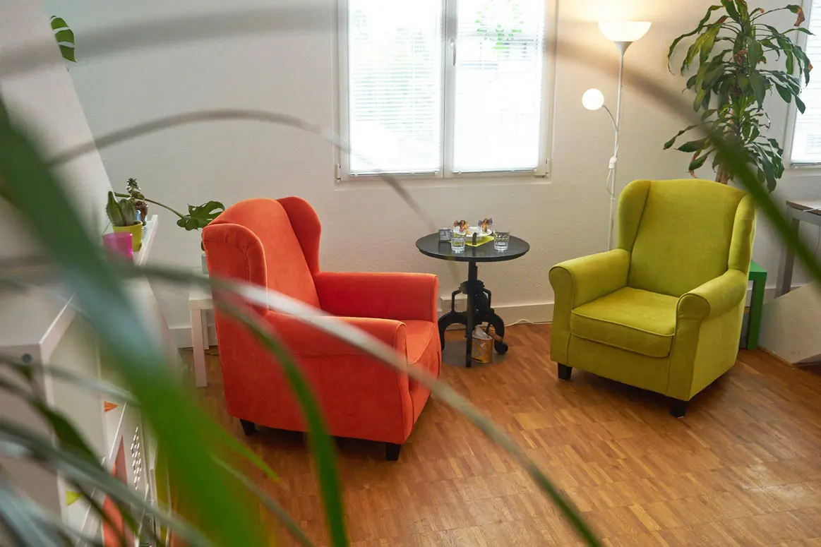 Entspannte Atmosphäre